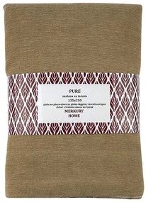 Záves na páske Pure 135x250 béžová Merkury Home