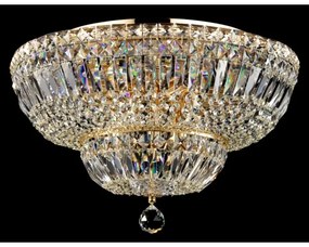 Maytoni DIA100-CL-12-G - Stropné svietidlo BASFOR 12xE14/60W/230V zlatá