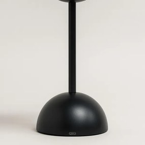 LED dobíjateľná dotyková stolná lampa COSTA LED/3W/5V 2400 mAh 3000-6000K čierna