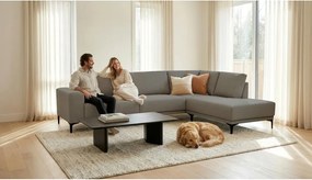 Sivá rohová pohovka (pravý roh) Chile – Scandic