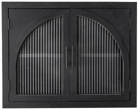 Čierna závesná vitrína z jedľového dreva 62x49x23 cm Lario – Bloomingville