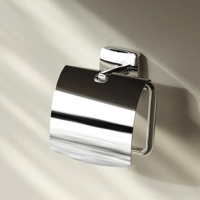 Držiak na toaletný papier AM.PM Gem AGA341400 s vekom, chróm