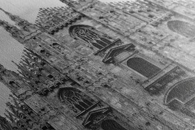 Obraz katedrála v Miláne v čiernobielom prevedení Varianta: 120x80