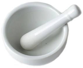Porcelánový mažiar BASIC III biely