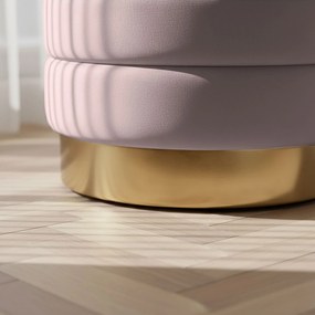 Taburet Bella růžový