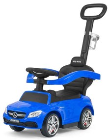 Detské odrážadlo s vodiacou tyčou Mercedes Benz AMG C63 Coupe Milly Mally blue