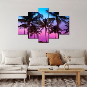 Obraz - Palmy v Miami (150x105 cm)