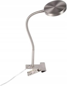 LED lampa s klipom LED/3,2W/230V matný chróm