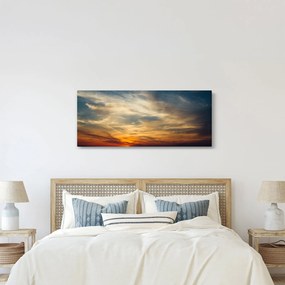Obraz západu slnka (120x50 cm)