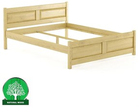 Posteľ buková LK109–160x200 prírodné