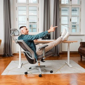 Liftor Space ergonomická kancelárska stolička, sivá