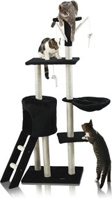 Škrabadlo pro kočky Hawaj 138 cm černá