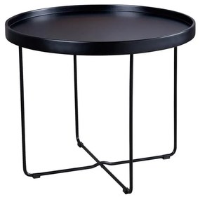 Konferenčný stolík bunro ø 60 cm čierny MUZZA