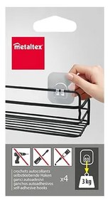 Plastové háčiky v súprave 4 ks – Metaltex