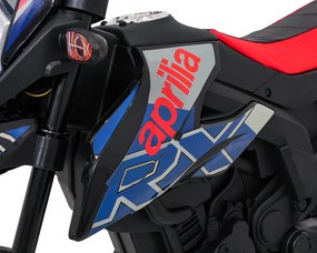 Ramiz Detský motocykel Aprilia RX modrý