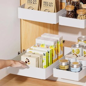 5Five® Výsuvný organizér do skrinky s výsuvmi, béžová AXIS 26,9 x 40 x 8,2 cm (L)