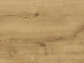 Šatníková skriňa s otočnými dverami Nora, 225 cm, doskový dub/biela