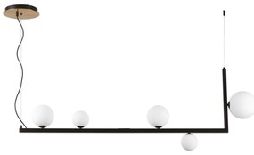 Ideal Lux - LED Luster na lanku BIRDS 5xG9/3W/230V čierna/zlatá