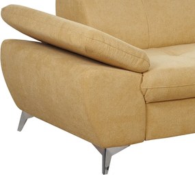 Dvojsedák Gisele, žltá látka