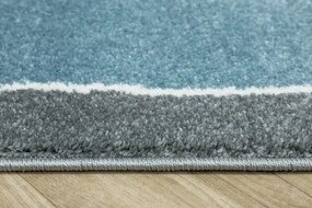 Detský koberec LIMA M043A krémový / svetlosivý