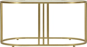 Konferenčný stolík Antalia 90 cm zlatý