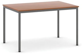 Jedálenský stôl, 1200 x 800 mm, tmavo sivá podnož, čerešňa