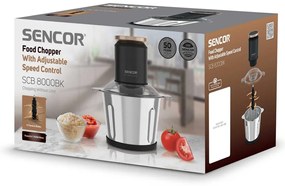 Sencor SCB 8000BK sekáč na potraviny, čierny