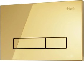 Tlačidlo k WC podomietkovým systémom REA HD K011A-Q, zlaté