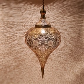 Luxusná mosadzná lampa Belouta