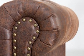 Dvojsedačka Chesterfield Vintage II koža