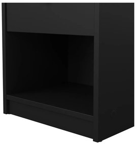 Čierny nočný stolík May – Tvilum