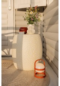 Biela váza z kameniny Bloomingville Blossom