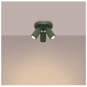 Zelené bodové svietidlo Gleam – Sollux