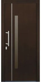 Vchodové dvere Silves drevené 110x210 cm L orech