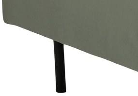 Dizajnová sedačka Darcila 172 cm sivo-zelená