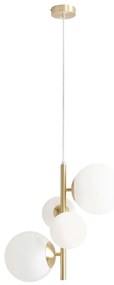 BLOOM 4 BRASS | Elegantná závesná lampa