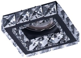 Azzardo AZ4411 - Podhľadové svietidlo ESTER 1xGU10/50W/230V hranatý čierna