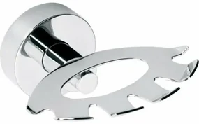 SAPHO XR901 X-Round držiak kefiek, strieborná
