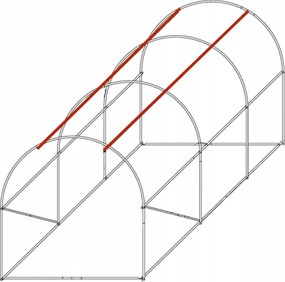 TRENDIE Fóliovník 2x3,5m biely PREMIUM