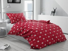 Bavlnené obliečky Starlove červené