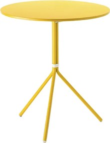 Pedrali Nolita 5453 H480 a 5453T záhradný stôl - Žltá, Vysoký
