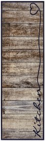 Behúň Cook & Clean 105390 Brown Taupe, 50x150, hnedá, kuchyňa, Hanse Home