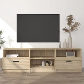 TV skrinka dub sonoma 150x33,5x45 cm spracované drevo
