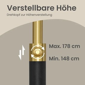 Výškovo nastaviteľná stojacia lampa LFLB35022BD02