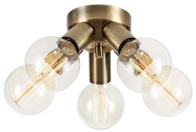 Markslöjd 108553 - Stropné svietidlo MAZZO 5xE27/40W/230V mosadz 108553