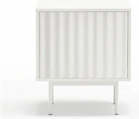 Biely matný nočný stolík Sierra – Teulat