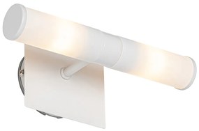 Moderná nástenná lampa do kúpeľne biela IP44 2-svetlá - Bath