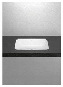 Villeroy & Boch ARCHITECTURA - Zápustné umývadlo 570x370 mm, s prepadom, biela Alpin CeramicPlus 5A7760R1