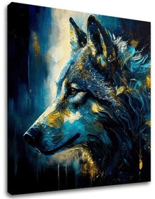 Dekoratívna maľba na plátne - PREMIUM ART - Wilderness in Wolf Eyes