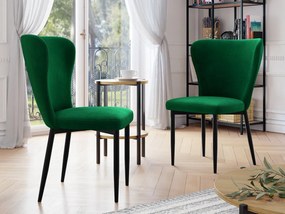 Stolička Tenrek, Dostupné poťahy: Magic Velvet 2209, Farby nožičiek: čierna